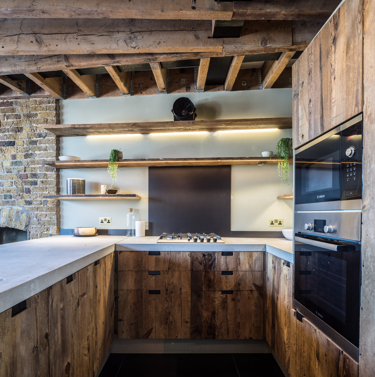 Reclaimed Wood Kitchen Doors & Fronts