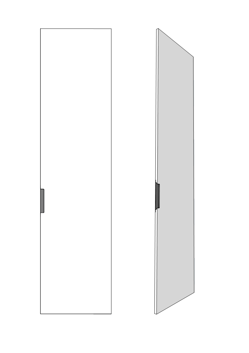 60 mm handle